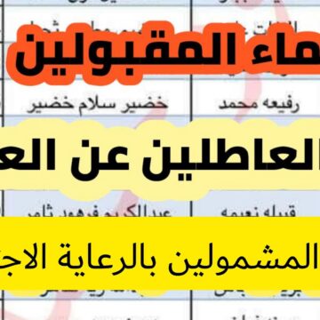 لينك أسماء المشمولين بالرعاية الاجتماعية pdf عبر موقع وزارة العمل والشئون الاجتماعية العراقية الوجبة الأخيرة