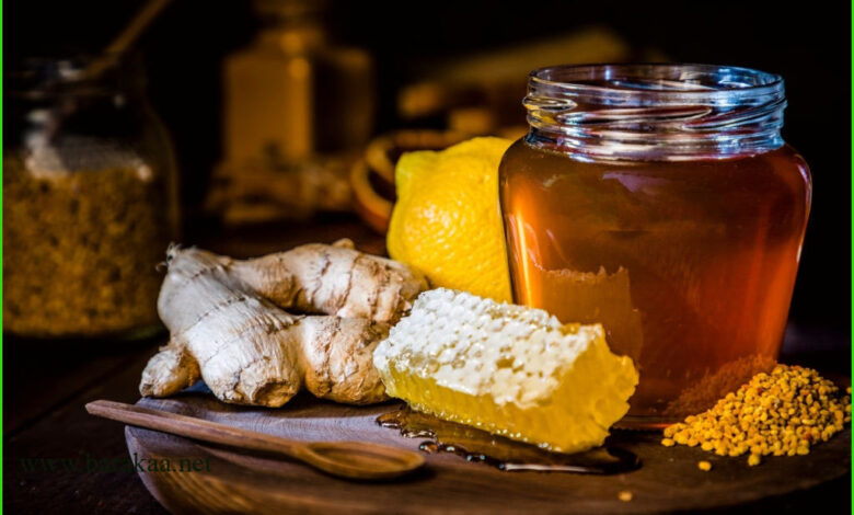 “وداعا للأمراض”…وصفة الزنجبيل بالعسل لتقوية المناعة دفاع طبيعى عن الجسم ضد الفيروسات والاوبئة!!