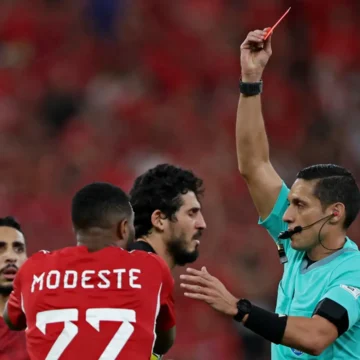 ملخص نتيجة مباراة الأهلي وسيراميكا كليوباترا في نصف نهائي كأس السوبر المصري