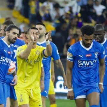رد فعل غير متوقع من كريستيانو رونالدو بعد الهزيمة الثقيلة من الهلال في ديربي الرياض 0-3