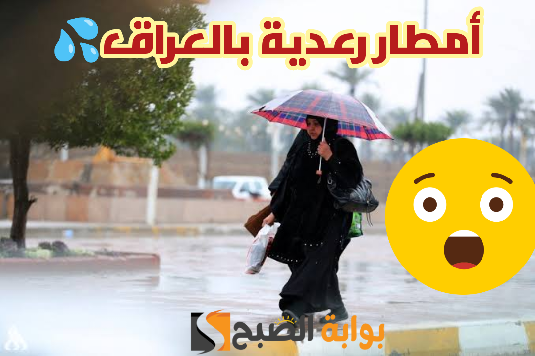 هيئة الأرصاد العراقية.. فرص هطول الأمطار على 10 محافظات بالعـراق اليوم الجمعة 12 يناير 2024 !!
