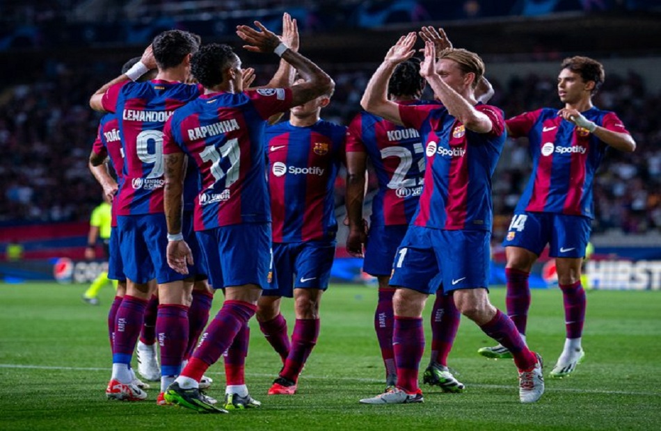 تشكيل برشلونة المتوقع ضد نابولي في دوري أبطال أوروبا