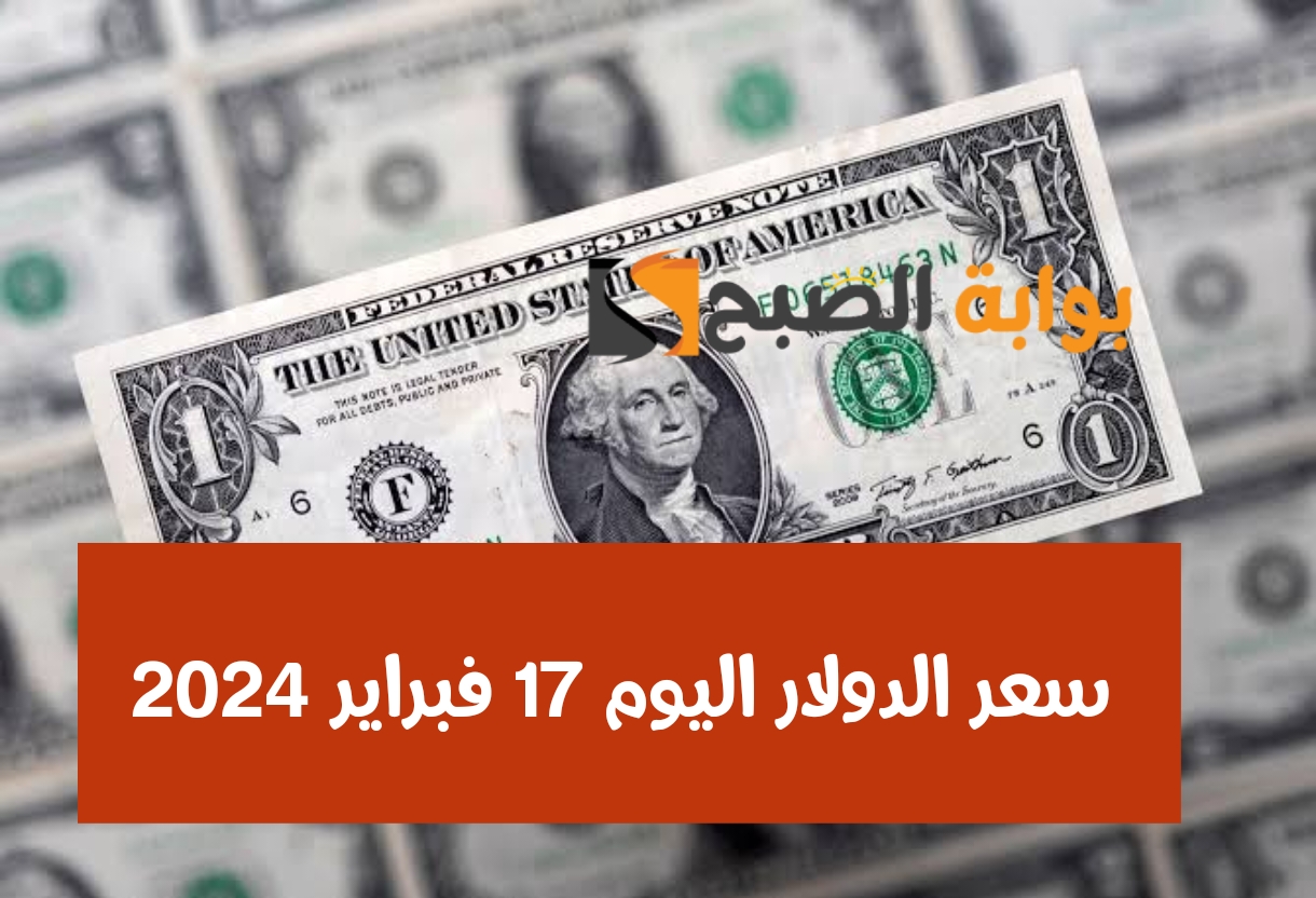 سعر الدولار اليوم السبت 17 فبراير 2024 
