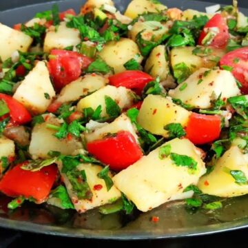 “اكتشف نكهة المطبخ السوري” خطوات تحضير سلطة البطاطس الشهية وطعم لا يقاوم