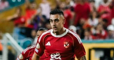 جراديشار يطرد لأول مرة ويهدد غيابه عن الأهلي في ثلاث مواجهات مقبلة