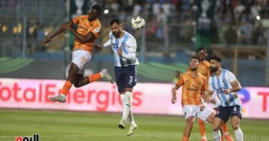 بيراميدز يتقدم على التأمين الإثيوبي بهدف ماييلي في نصف ساعة مباراة أفريقيا