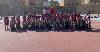 براعم الجزيرة يتفوقون على الأهلي في بطولة مواليد 2016 لكرة السلة