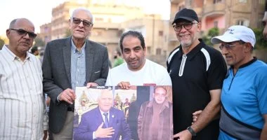 مركز شباب محلة روح يكرم محمد مراد منسق إعلام منتخب مصر في حفل رسمي