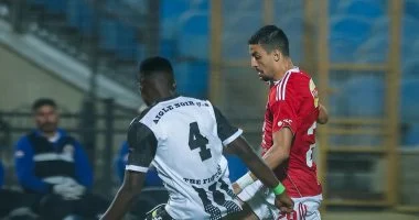 الأهلي يكسر صيام الأهداف في شباك إيجل نوار ويتقدم بهدف عمر كمال