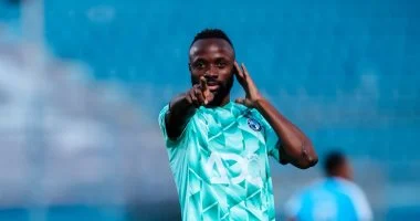 بيراميدز يتقدم على التأمين الإثيوبي بهدف ماييلي في الشوط الأول