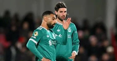 ملخص أهداف مباراة برينتفورد و ليفربول في الدوري الإنجليزي الممتاز