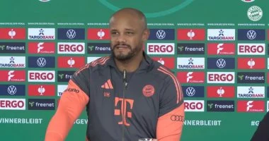 كومباني يعلن اكتمال تشكيلة بايرن وجاهزية جيريرو وجنابري للمواجهة