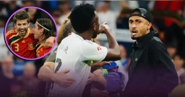 مواجهات بين المنتخبات والأندية تجمع فينيسيوس ورافينيا في قصص صداقة وعداوة