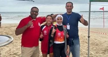 مصر تحصد ذهب فضة وبرونز في بطولة أفريقيا للتجديف الشاطئي بجنوب أفريقيا
