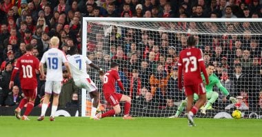 ملخص مباراة ليفربول وكريستال بالاس بدون مشاركة محمد صلاح وأهداف اللقاء