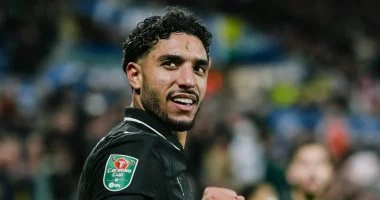 جوارديولا يشيد بمواهب عمر مرموش عقب هدفه مع مانشستر سيتي ضد سوانزي