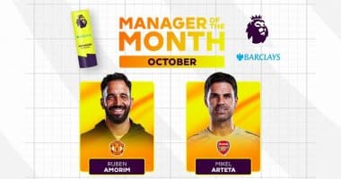 أموريم يدخل سباق أفضل مدرب في الدوري الانجليزي لشهر اكتوبر