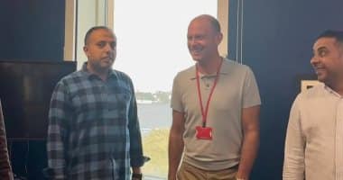 توروب مدرب الأهلي يزور سفارة الدنمارك بالقاهرة في استقبال رسمي