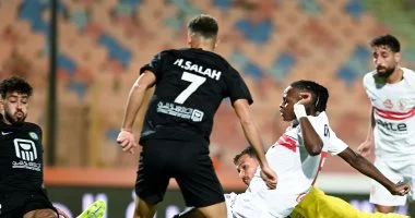الزمالك يواصل الهجوم والبنك الاهلي يضمن التعادل بهدف لكل فريق بعد 75 دقيقة