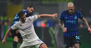 إنتر ميلان يحقق فوزا كبيرا بثلاثة اهداف على فيورنتينا بالدوري الايطالي