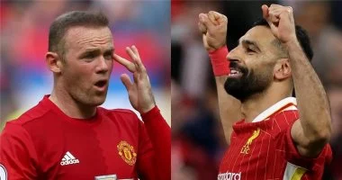 روني يضم محمد صلاح لقائمة أفضل لاعبي الدوري الانجليزي بالرغم من الانتقادات السابقة