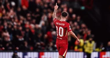 ماك أليستر يسجل أول هدف لليفربول في مواجهة ريال مدريد بدوري الأبطال