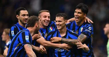 انتر ميلان يهزم هيلاس فيرونا في مواجهة الدوري الإيطالي اليوم