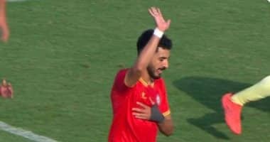 غياب محمد حمدي زكي عن حرس الحدود في مواجهة وادي دجلة بقرار الإيقاف