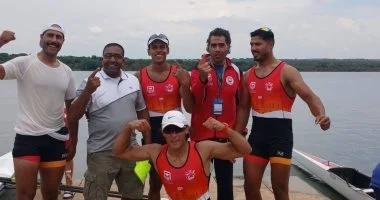 منتخب مصر يتوج بذهبيتين في التجديف كلاسيك ببطولة أفريقيا