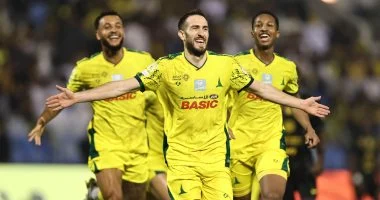 خروج مباراة الخليج والاتحاد بالتعادل الايجابي في الدوري السعودي