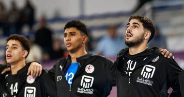 منتخب مصر لناشئي اليد يرتدي الزي الأسود ويواجه ألمانيا في نهائي كأس العالم