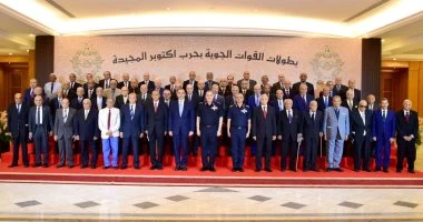 القوات الجوية تستعرض روح أكتوبر في ندوة تثقيفية احتفالا بنصر العاشر من رمضان