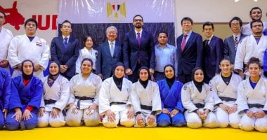 رئيس الجايكا يثمن المتحف المصري ويشيد بقيمة الإرث خلال زيارة منتخب الجودو
