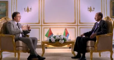 رئيس إريتريا يشيد بتاريخ مصر العريق في افتتاح المتحف الكبير