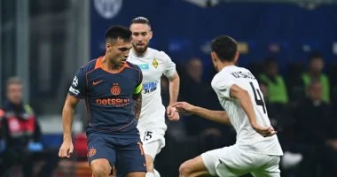 لاوتارو يسجل هدف تقدم انتر ميلان على كايرات في دوري الابطال