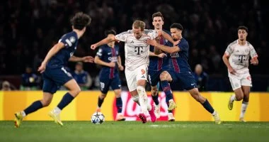 بايرن ميونخ ينتصر على باريس سان جيرمان في دوري الأبطال مع غياب حكيمي