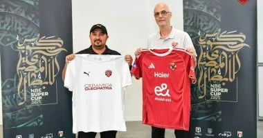 صور حصرية لأطقم الأهلي وسيراميكا في نصف نهائي كأس السوبر المصري