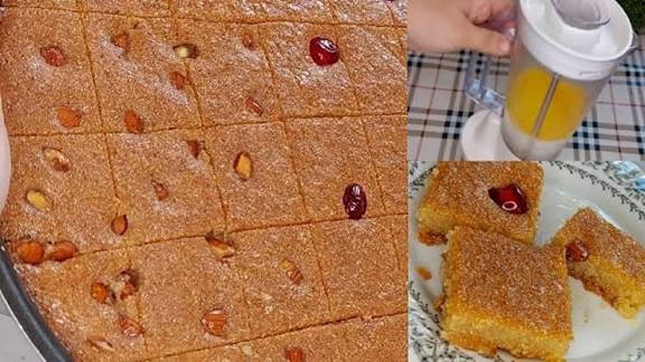 «ناجحة من أول مرة!».. طريقة عمل البسبوسة المرملة على أصولها بتكات أشهر شيفات الحلويات.. بأقل تكلفة