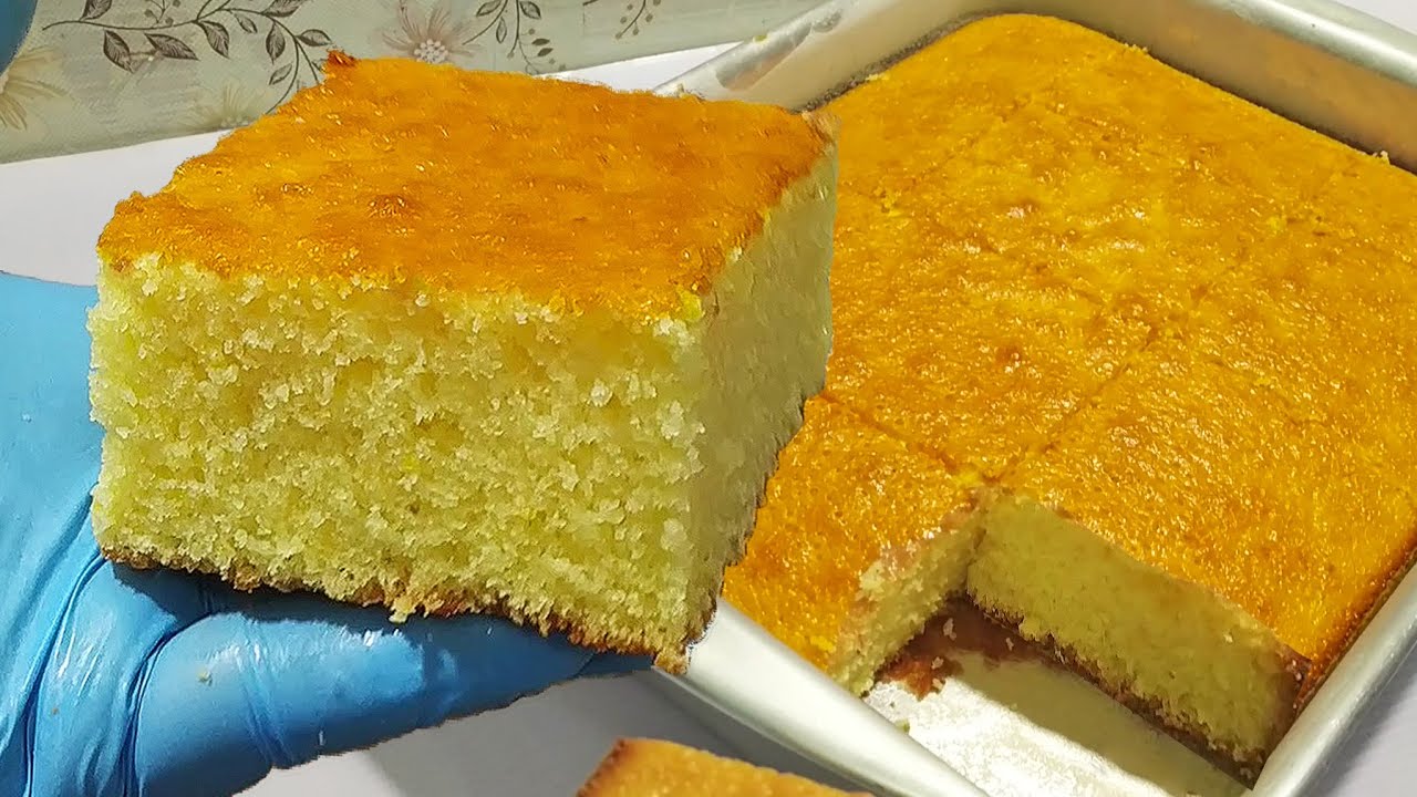 هشه وطريه.. طريقة عمل كيكة البرتقال زي الجاهزة تماماً بمكونات اقتصادية