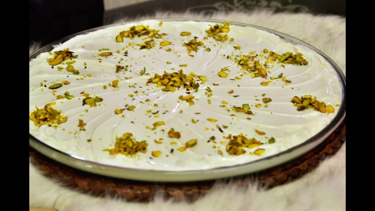 عندك سميد وحليب تعالي نعمل أطيب حلا بارد ليالي لبنان بدون فرن