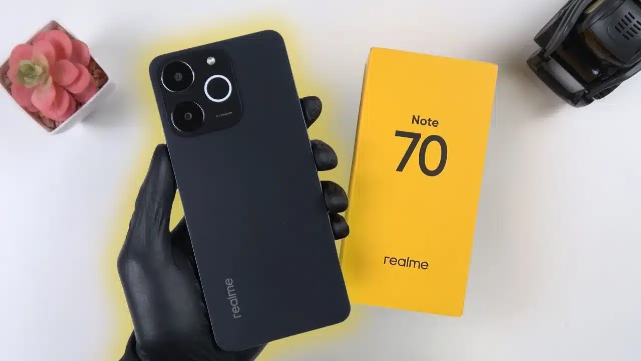عملاقة الفئة المتوسطة .. موبايل Realme Note 70 تصميم فخم وهيكل قوي وبطارية ما بتخلصش بـ سعر مناسب