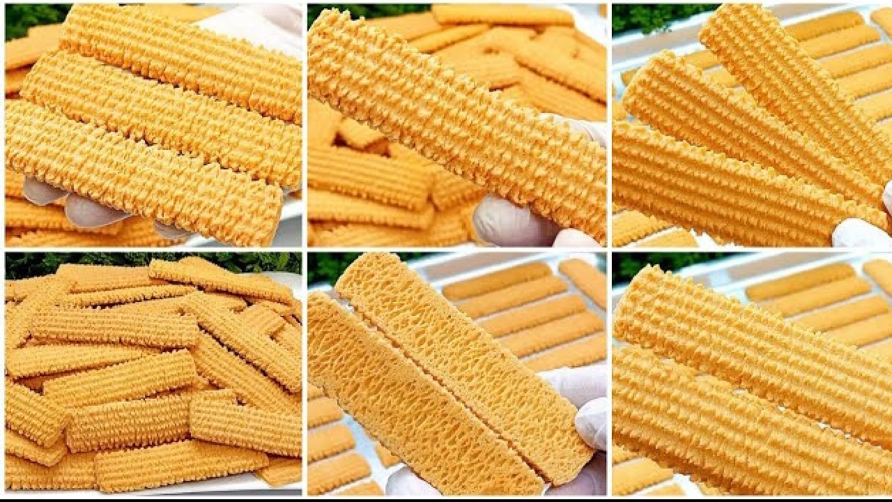 سريع وخفيف وهش وطعمه لذيذ .. طريقة تحضير بسكويت النشادر السريع بمكونات بسيطة للمستعجلين