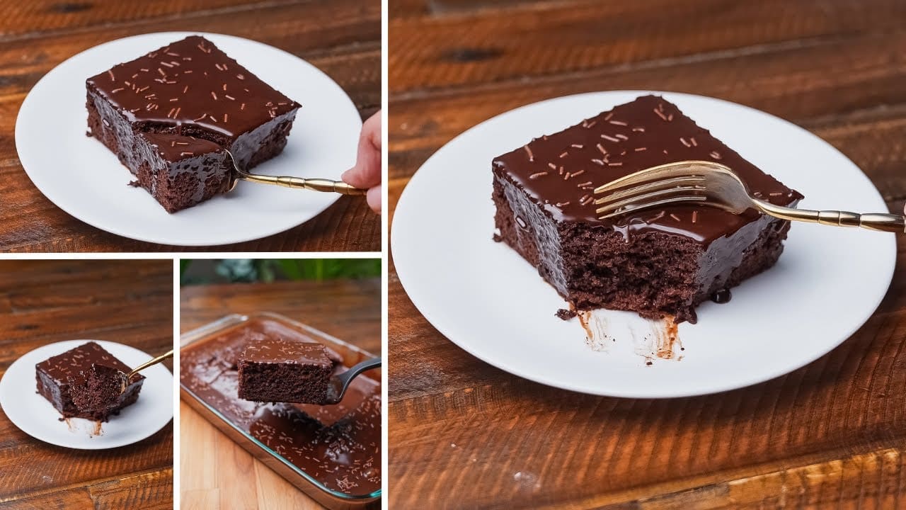 كيكة سريعة حلي بيها مع عيالك.. بدون فرن حضري كيكة الشوكولاتة في الطاسة بأسرع طريقة وبطعم هش ولذيذ