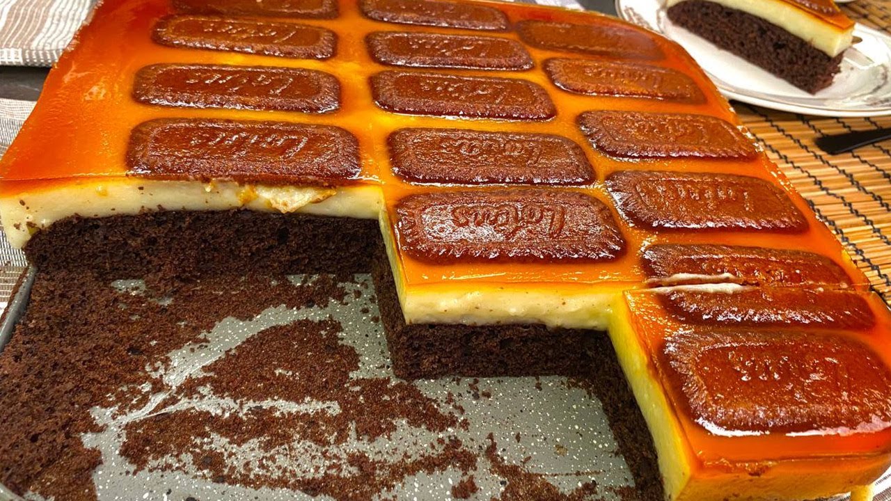 الوصفة اللي كسرت السوشيال كيكة كريم كراميل أسرع من أي وصفة تانية وطعمها خيال ومناسبة لكل المناسبات