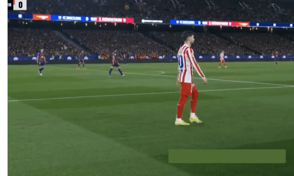 BARCELONA ATLETICO الشوط الثاني مباراة برشلونة واتلتيكو مدريد رافيينها يسجل و جزاء ضائعة ليفاندوفسكي