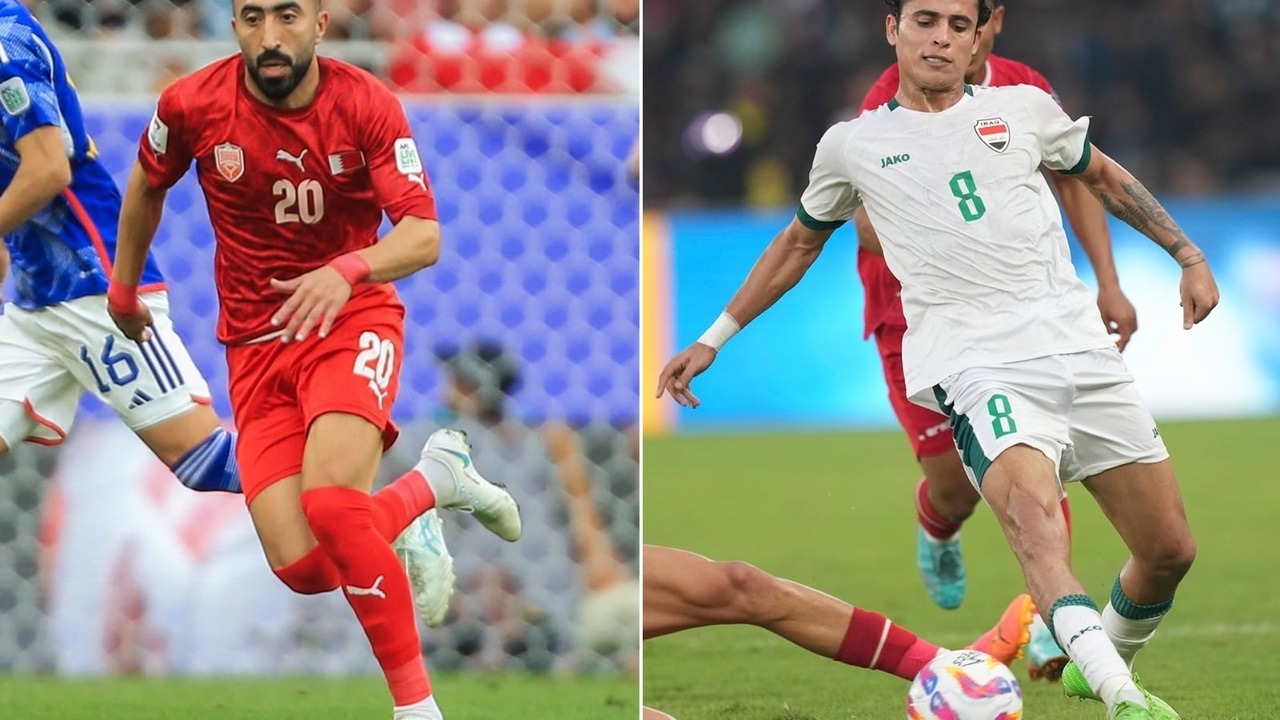 Iraq vs Bahrain.. موعد مباراة العراق والبحرين في كأس العرب 2025 والقنوات الناقلة للمباراة